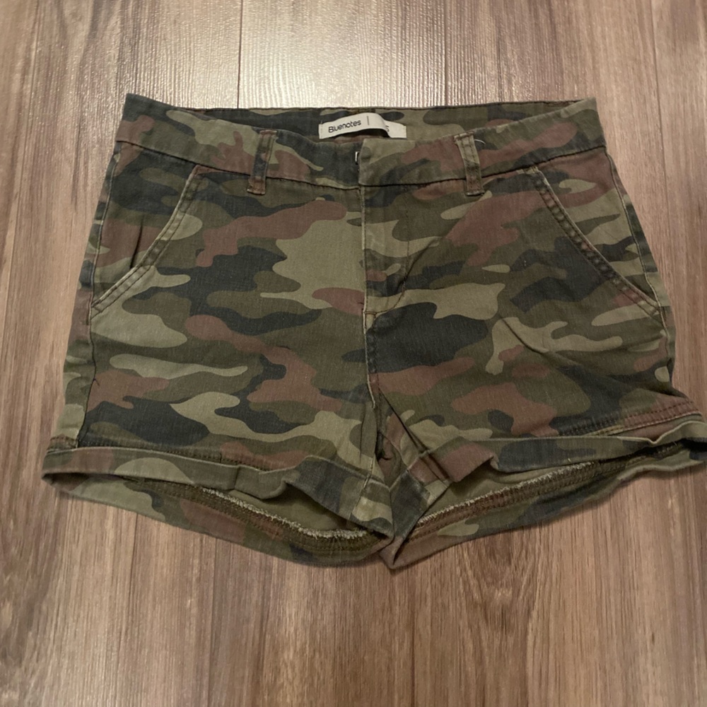 Camouflage Women’s Jean Shorts